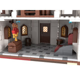 MOC-233345 White Wizard's tower Klemmbausteine