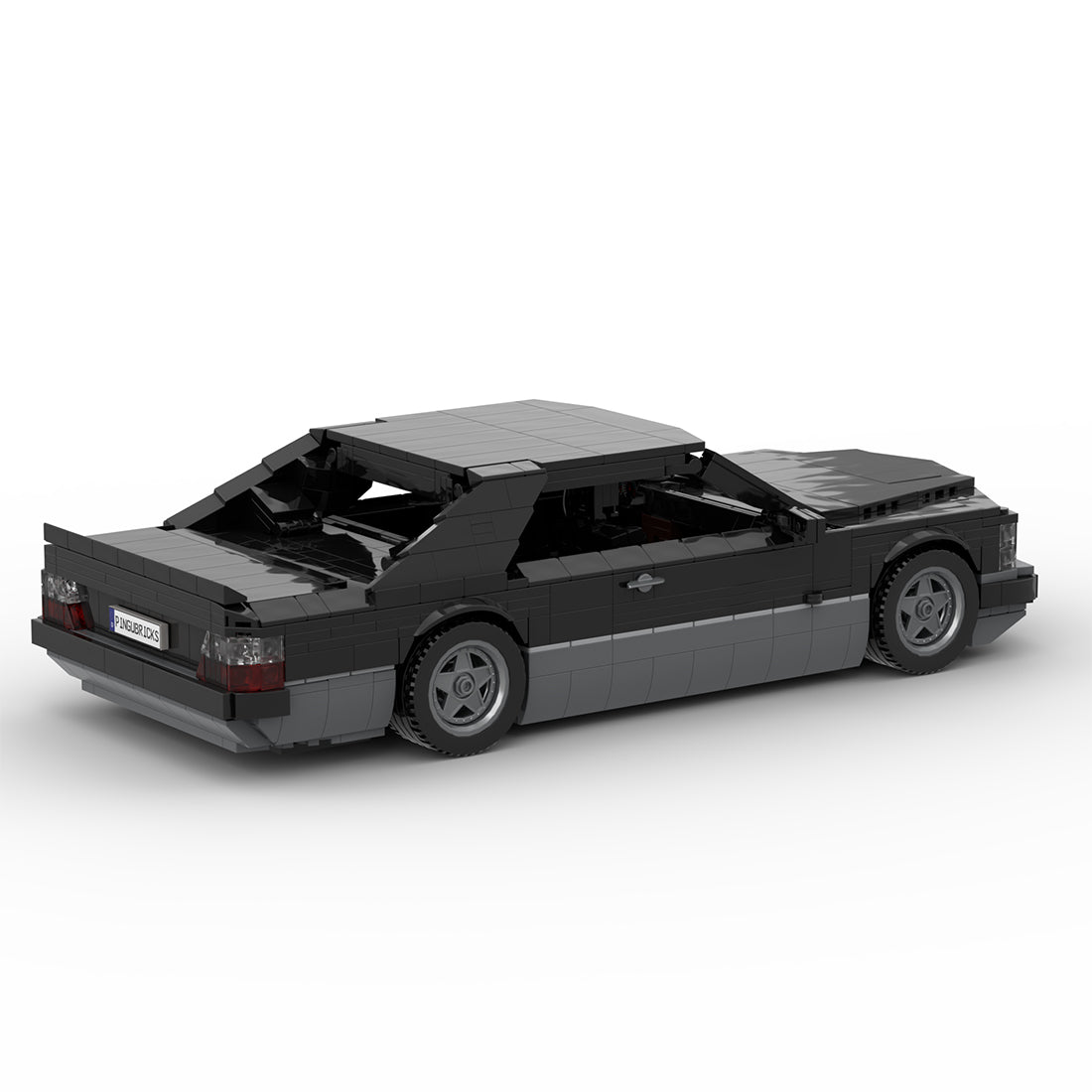 Deutsches Grand-Touring-Coupé der 1980er Jahre Klemmbausteine