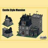 Gothic Castle Villa Klemmbausteine