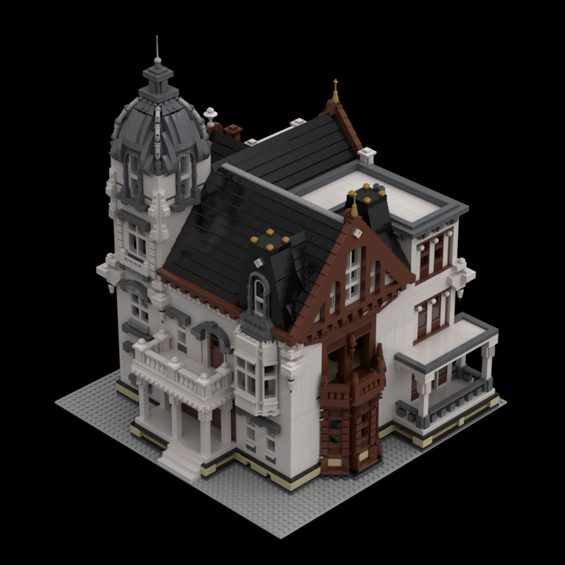 Victorian Suburban Residence Klemmbausteine