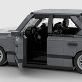 MOC-161114 BMW M5 E28 Dark Bluish Gray Klemmbausteine
