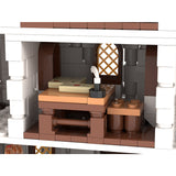 MOC-233345 White Wizard's tower Klemmbausteine