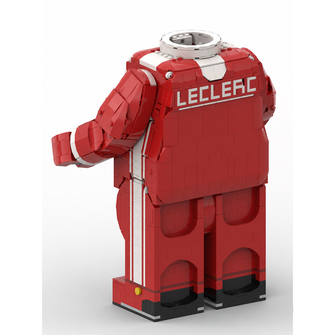 MOC-273762 Charles Leclerc Megafigure (fits the official Lego helmet) Klemmbausteine