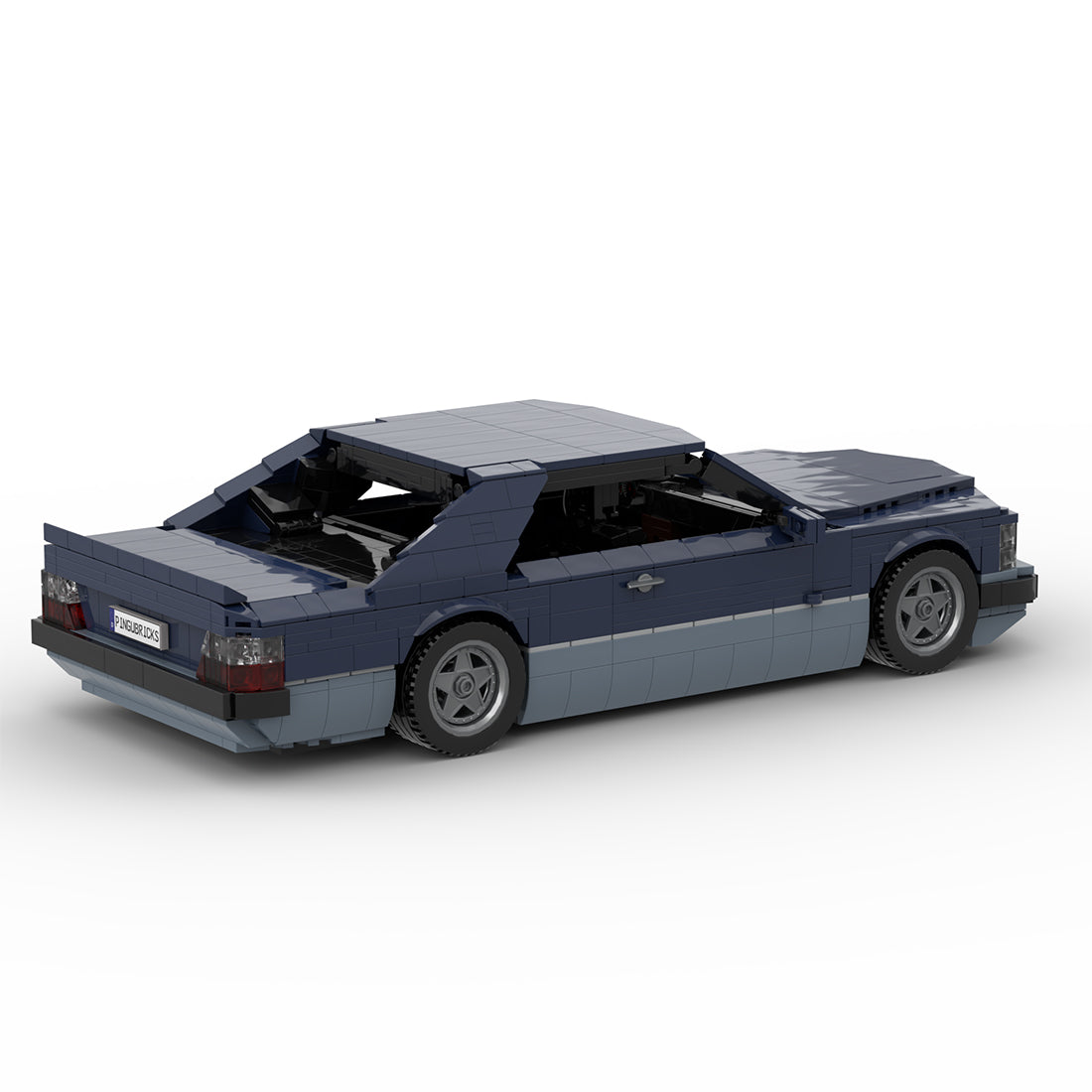Deutsches Grand-Touring-Coupé der 1980er Jahre Klemmbausteine