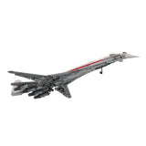 B2707-200 TWA Überschall-Passagierflugzeug 1:80 Klemmbausteine