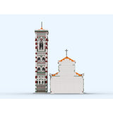MOC-276345 Teilansicht des Doms von Florenz und Giottos Campanile Klemmbausteine