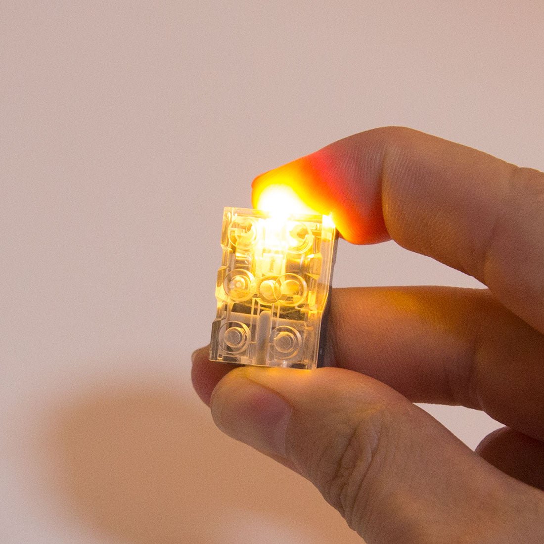 54930c02 Light Brick (Warm Light Version/5 Piece) - LesDiy - Klemmbausteine
