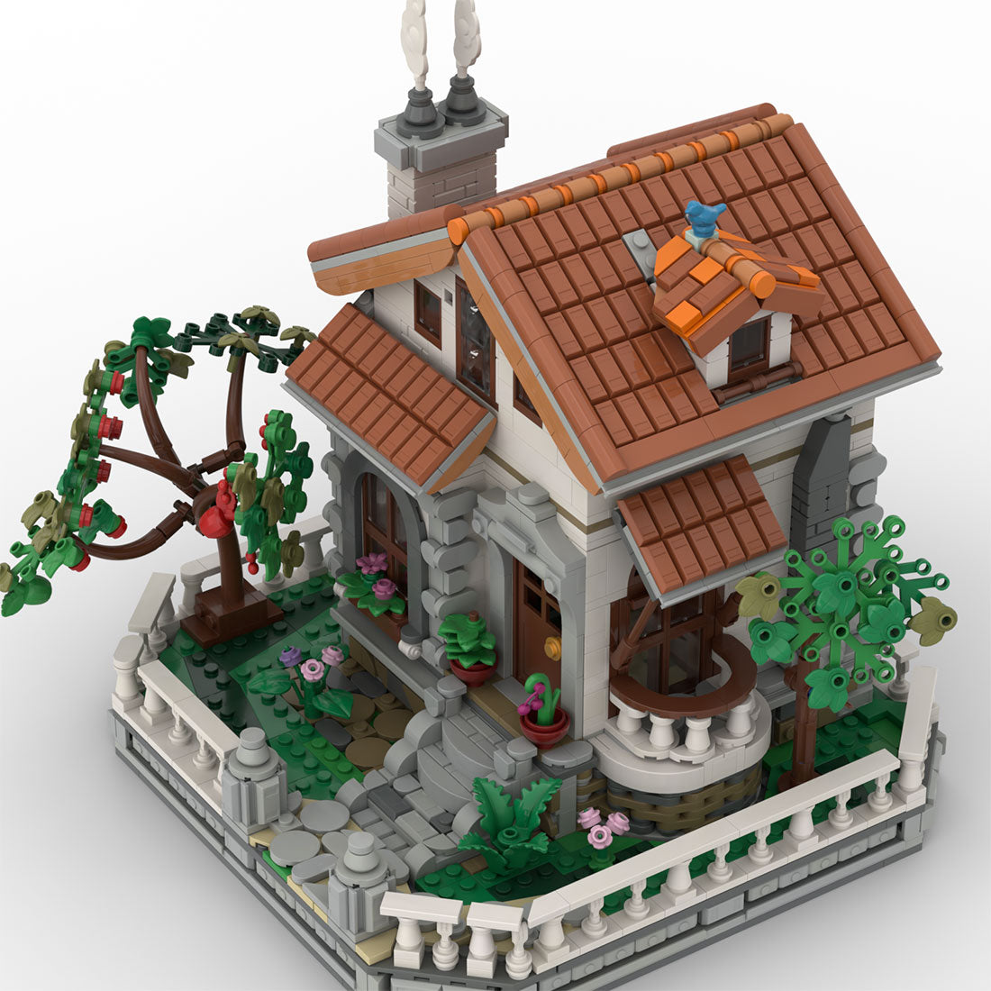 MOC-265072 Cozy Countryside Cottage Klemmbausteine