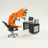 Office Working Shrimp Klemmbausteine