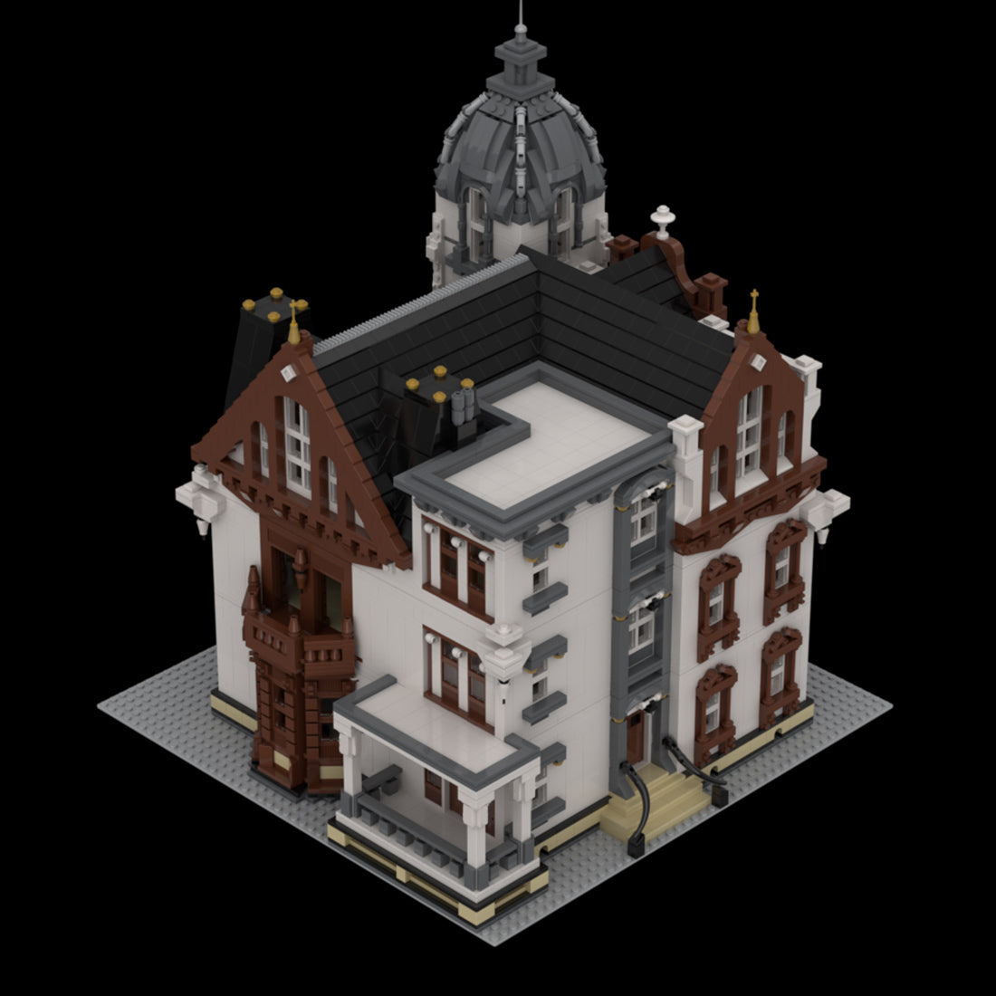 Victorian Suburban Residence Klemmbausteine