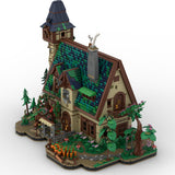 MOC-267546 Medieval Emerald Cottage Klemmbausteine