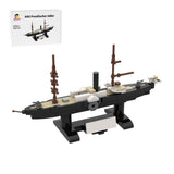 1/300 Scale SMS Preussischer Paddle Steamer Klemmbausteine