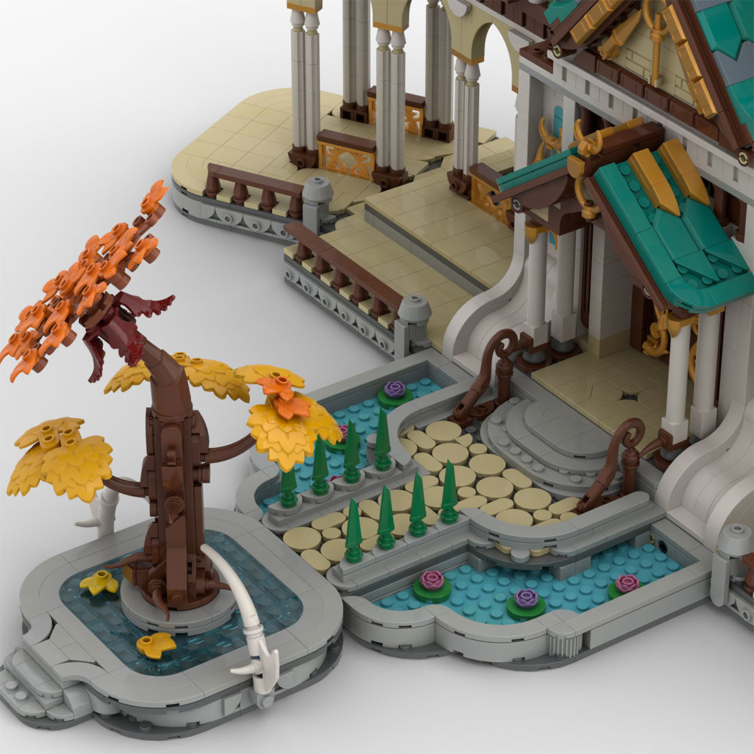 MOC-268897 Elven Sanctuary Klemmbausteine