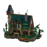 MOC-267546 Medieval Emerald Cottage Klemmbausteine