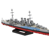 1/300 Scale HMS Norfolk Heavy Cruiser Klemmbausteine