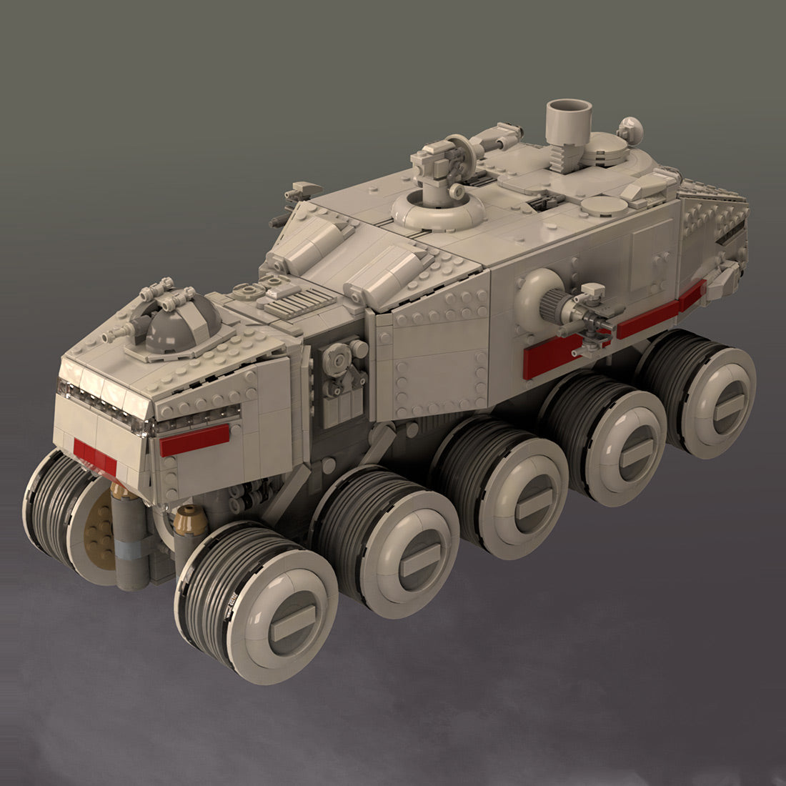 MOC-234365 Ultimate Playscale-Serie – A-6 Juggernaut Klemmbausteine