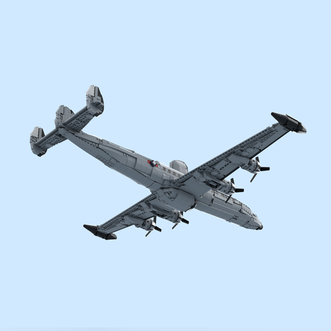 MOC-266373 Lockheed EC-121 Warning Star Klemmbausteine