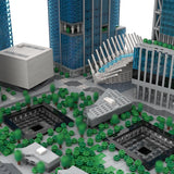 MOC-264039 Midtown New World Trade Center 1:800 Scale Klemmbausteine