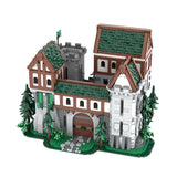 MOC-241818 Green Dragon Knights' Castle Klemmbausteine