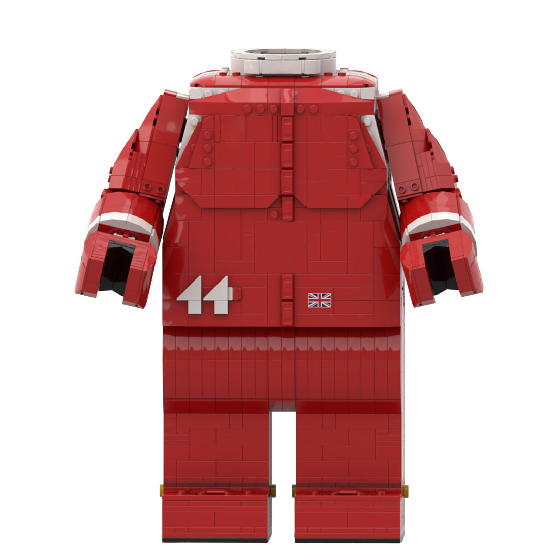 MOC-271647 Lewis Hamilton Megafigure (fits the official Lego helmet) Klemmbausteine