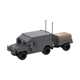Urbaner HUMVEE 11 Militärfahrzeug Klemmbausteine