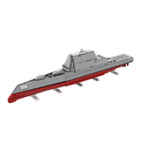 MOC-227260 USS Zumwalt Klemmbausteine
