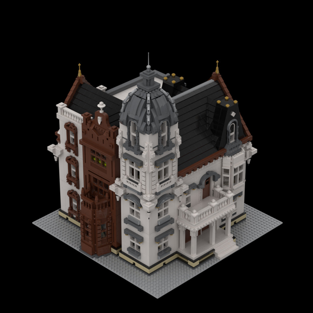 Victorian Suburban Residence Klemmbausteine