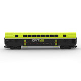 MOC-235961 City Airport Train (CAT) train passenger car - motorized Klemmbausteine