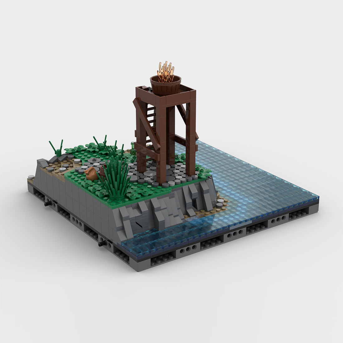 Medieval Pirate Tower PA-001 Klemmbausteine