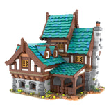 MOC-235629 Drunken Dragon Medieval Tavern Klemmbausteine