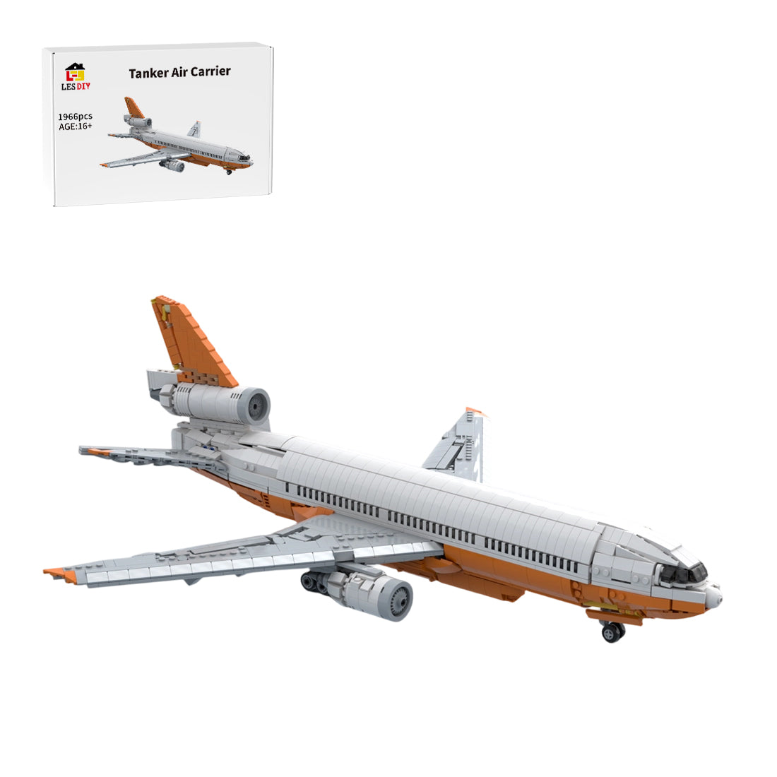 MOC-270739 Mcdonell Douglas DC-10 Tanker Air Carrier Klemmbausteine