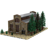 MOC-139273 Union Crane and Shovel Warehouse Klemmbausteine