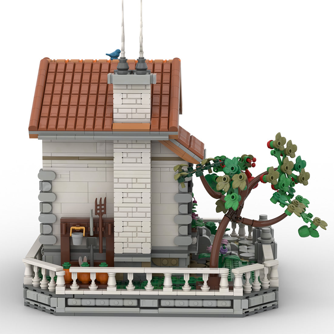 MOC-265072 Cozy Countryside Cottage Klemmbausteine