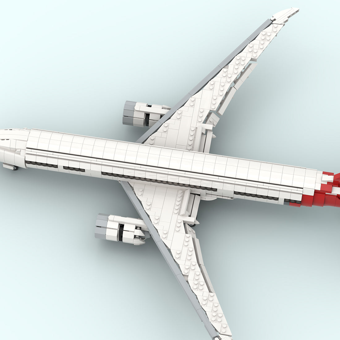 MOC-248342 Boeing 787-9 Dreamliner - Qantas Livery 1:100 Klemmbausteine