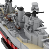 1/300 Scale HMS Hood Battlecruiser Klemmbausteine