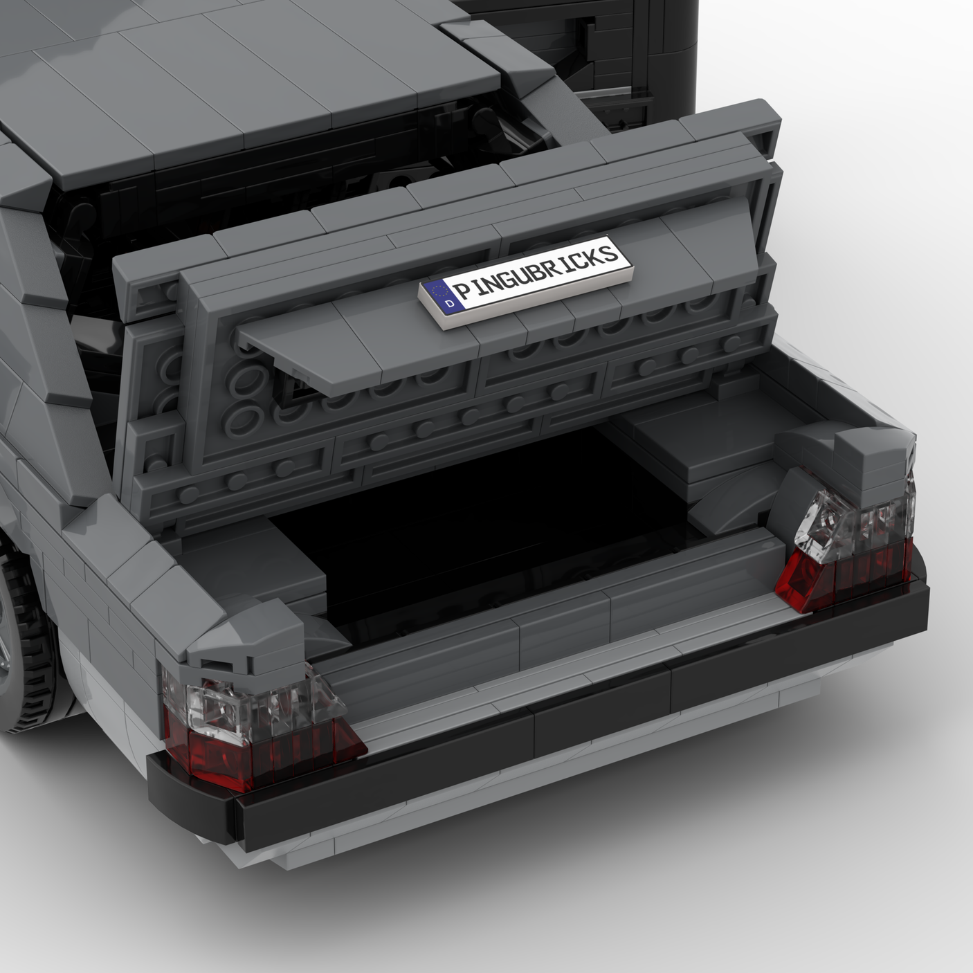 Deutsches Grand-Touring-Coupé der 1980er Jahre Klemmbausteine(GoBricks)