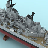 MOC-270039 Schlachtschiff der Iowa-Klasse Klemmbausteine