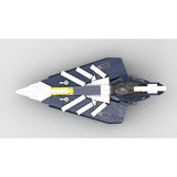 MOC-210206 Plo Koons Delta-7 Jedi-Sternjäger (Minifiguren-Maßstab) Klemmbausteine