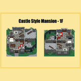 Gothic Castle Villa Klemmbausteine
