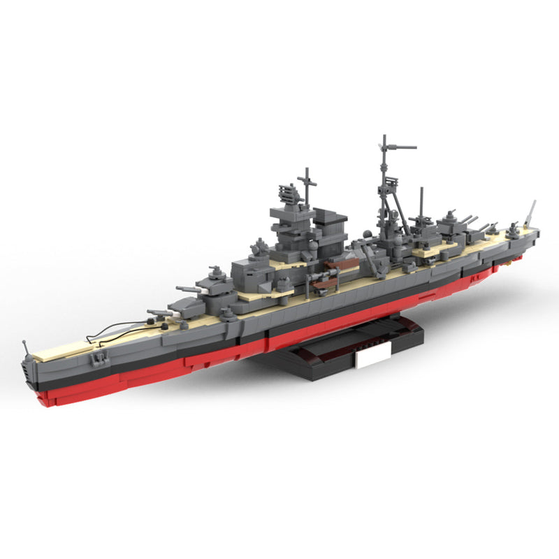 Admiral Hipper - Scale 1:300-Klemmbausteine-LesDiy-LesDiy