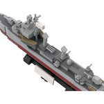DD-459 Destroyer Military Ship Klemmbausteine-Klemmbausteine-LesDiy-LesDiy