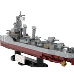 DD-459 Destroyer Military Ship Klemmbausteine-Klemmbausteine-LesDiy-LesDiy
