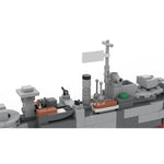 HMS-Starling im Maßstab 1:300 Klemmbausteine-Klemmbausteine-LesDiy-LesDiy