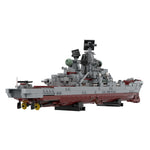 Kirov class battlecruiser | Admiral Lazarev, ex-Frunze Klemmbausteine - Scale 1:485-Klemmbausteine-LesDiy-LesDiy