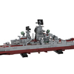 Kirov class battlecruiser | Admiral Lazarev, ex-Frunze Klemmbausteine - Scale 1:485-Klemmbausteine-LesDiy-LesDiy