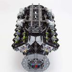 Lamborghini Aventador 6.5L Quad Cam 60° V12 Cylinder Mid-Speed Engine Klemmbausteine-Klemmbausteine-LesDiy-LesDiy