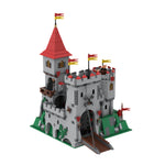 MOC-102994 Mittelalterliche Burg Klemmbausteine-Klemmbausteine-LesDiy-LesDiy
