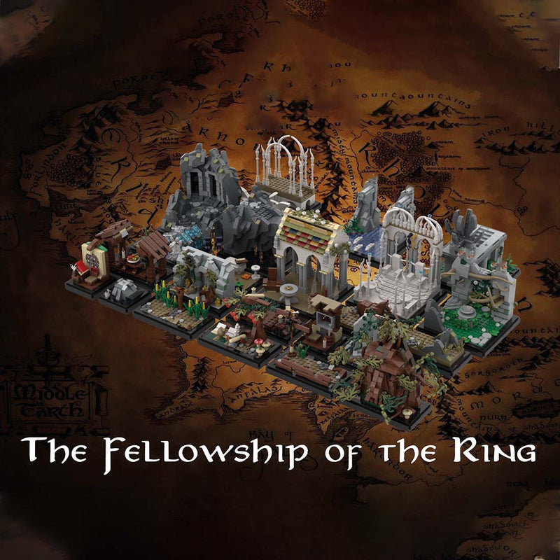 MOC-123809 The Fellowship of the Ring-Klemmbausteine-LesDiy-LesDiy