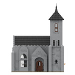 MOC-124030 Bell Tower Church Klemmbausteine-Klemmbausteine-LesDiy-LesDiy