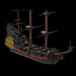 MOC-124924 Queen Anne's Revenge Ship Model Pirate Series Klemmbausteine-Klemmbausteine-LesDiy-LesDiy